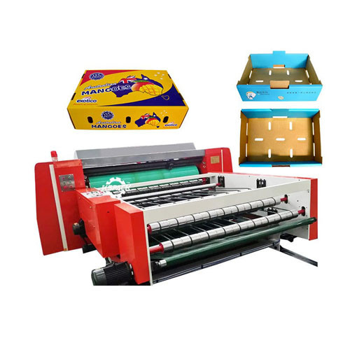 High Speed Corrugated Box Die Cutting Machine Rotary Type Pizza Box