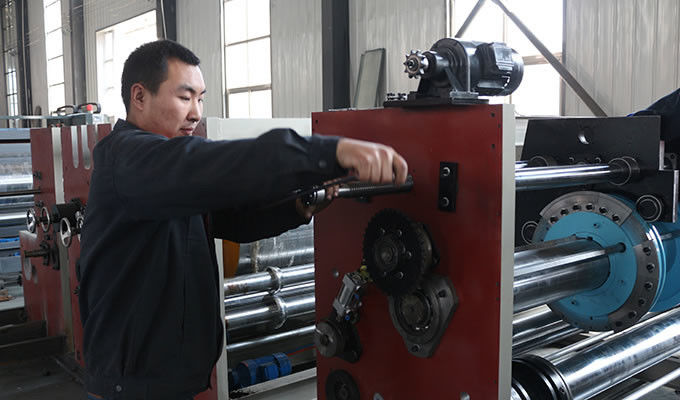 Hebei Jinguang Packing Machine CO.,LTD কারখানা উত্পাদন লাইন