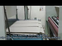 KSPack ঢেউতোলা পাতলা ব্লেড স্লিটার এবং স্কোরার কার্ডবোর্ড সাদা 1800mm-2600mm হাই-স্পিড মেশিন