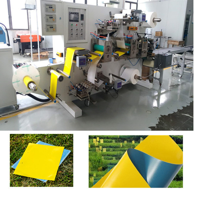Double Motor PP Sheet Yellow Sticky Trap Making Machine For Agriculture