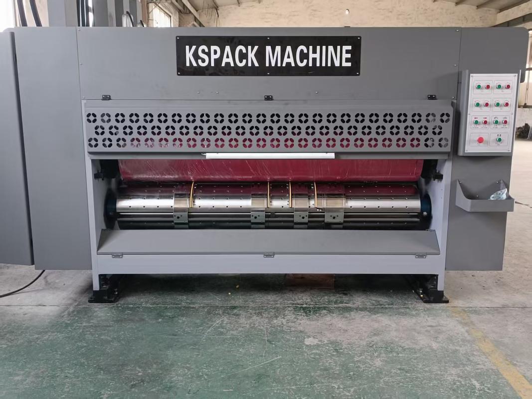 Shipping Box Making Machine Price Small Corrugated Carton Box Printing Slotting die-cutting Machine